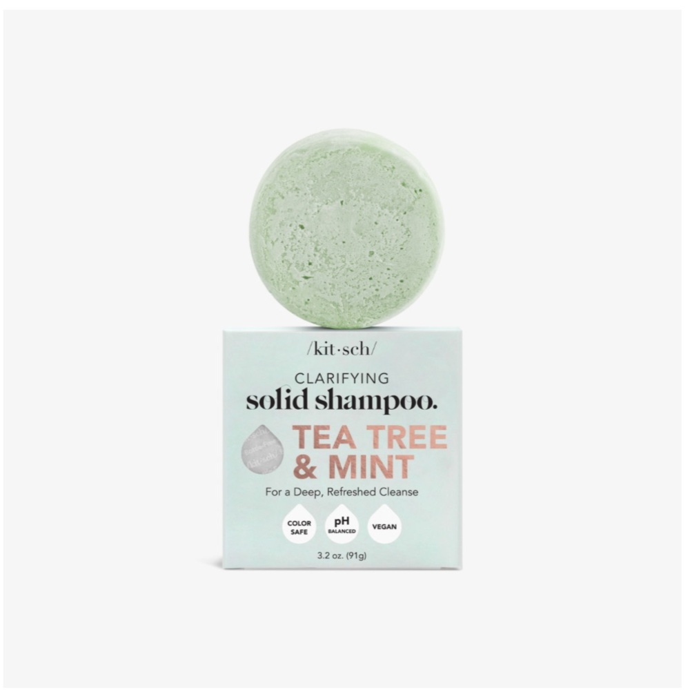 Kitsch Clarifying Tea Trea & Mint Shampoo Bar